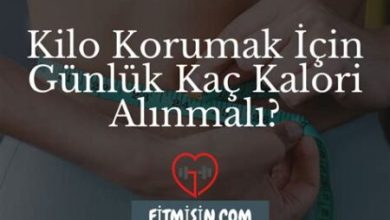 Günde Kaç Kalori Alınmalı? Kilo Verme Hesaplamaları